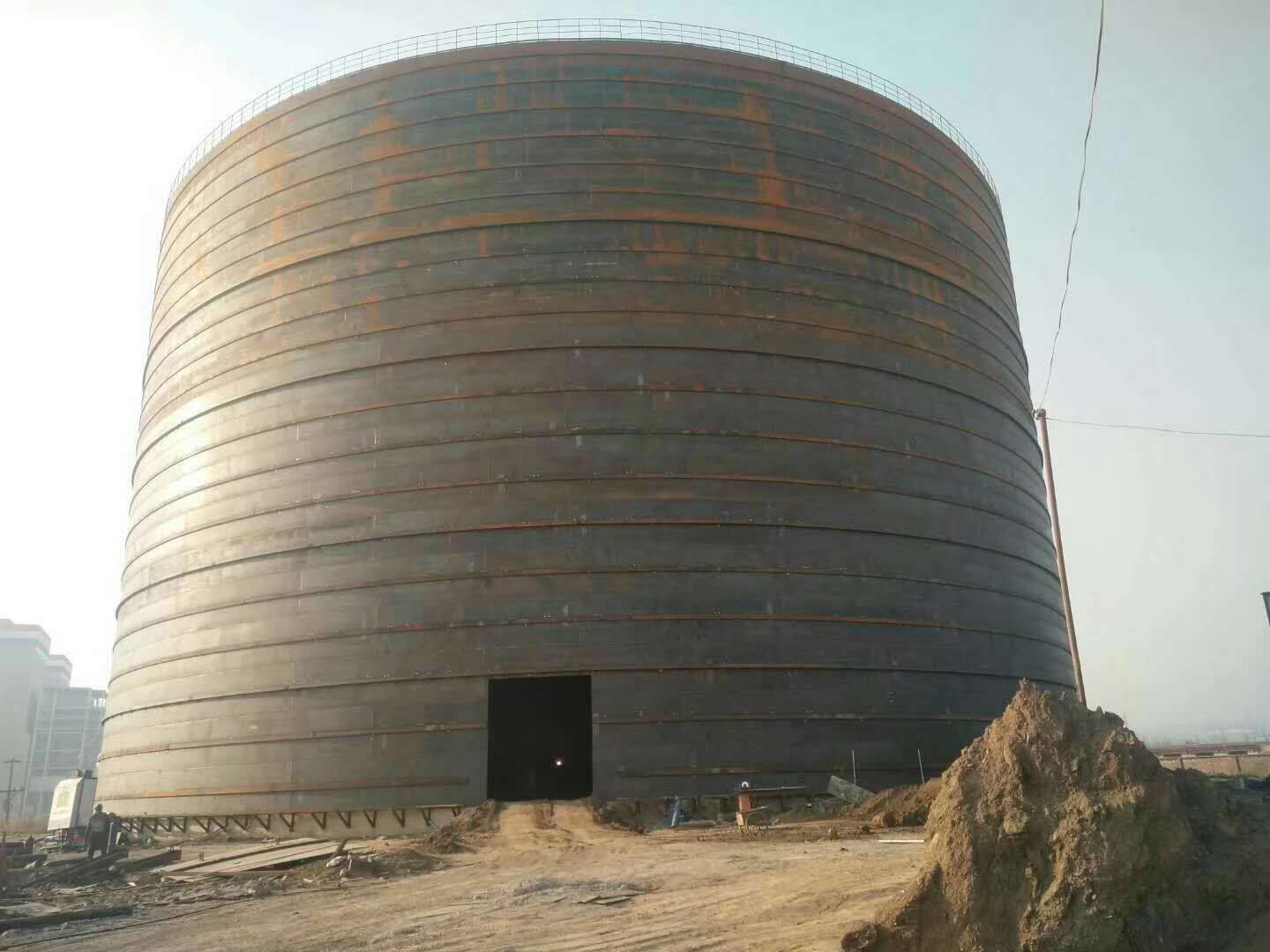 宝坻承建大型钢板库的好处及原理