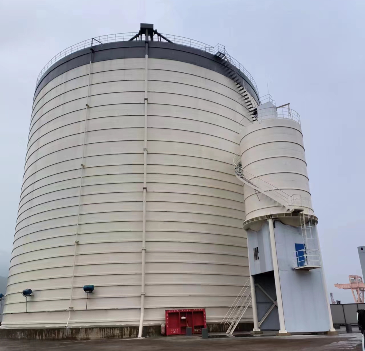 宝坻10万吨水泥钢板库