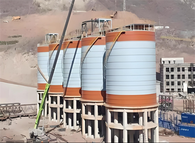 宝坻高架钢板仓